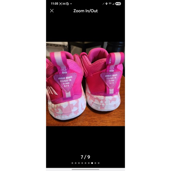 Adidas Don Issue 3 Pink Basketball Shoes‎ Men 8 Womens 9.5